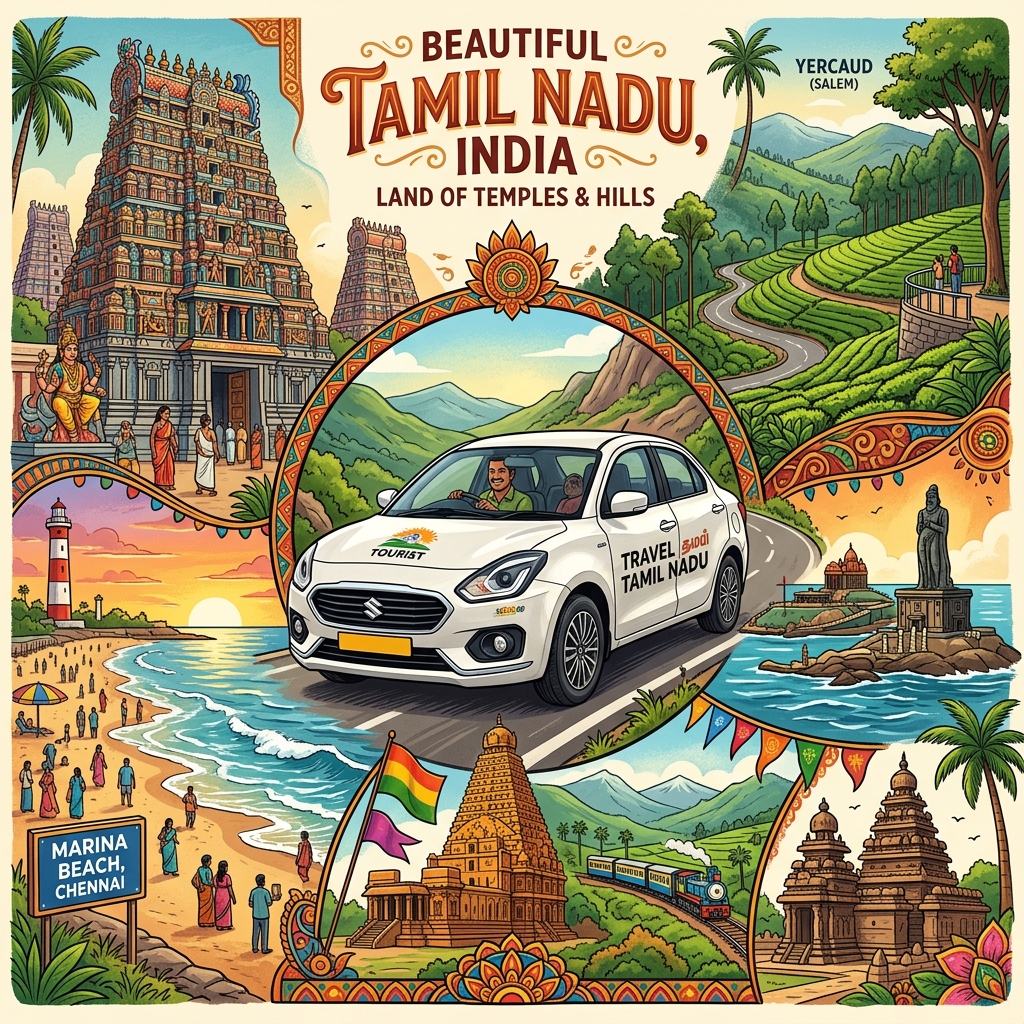 Top 5 Popular Drop Taxi Routes from Chennai You Must Explore